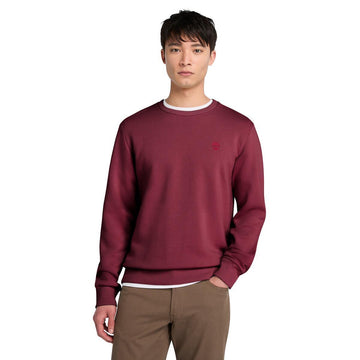 Oyster River Chest Logo Brushback Crew Neck