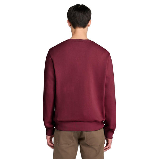 Oyster River Chest Logo Brushback Crew Neck