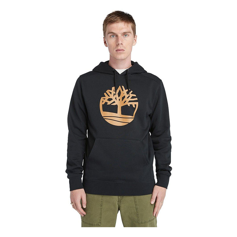 KENNEBEC RIVER Tree Logo Hoodie Black-Wheat Boot