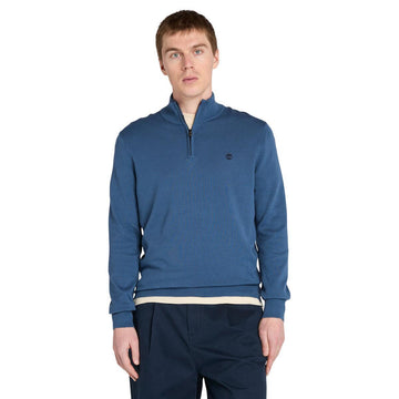 Williams River Cotton 1/4 Zip Sweater