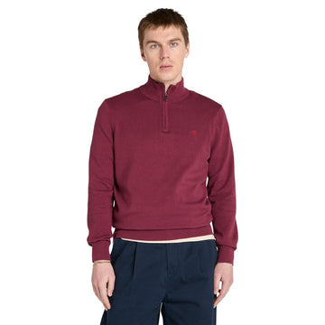 Williams River Cotton 1/4 Zip Sweater
