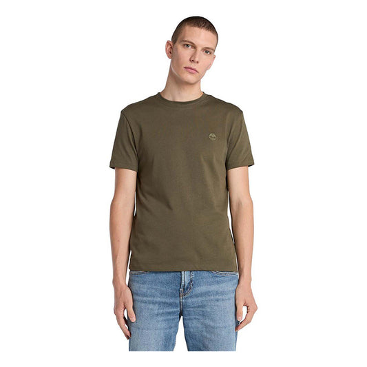 DUNSTAN RIVER Short Sleeve Tee Leaf Green-Cassel Earth