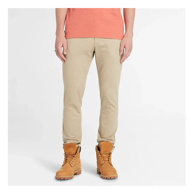 CLAREMONT Twill Chino Pant (Slim) Lemon Pepper