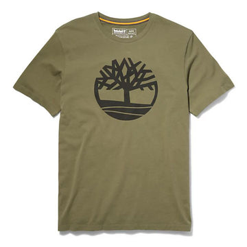 KENNEBEC RIVER Tree Logo Short Sleeve Tee Leaf Green