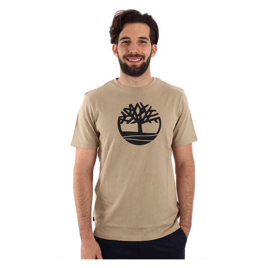KENNEBEC RIVER Tree Logo Short Sleeve Tee Lemon Pepper