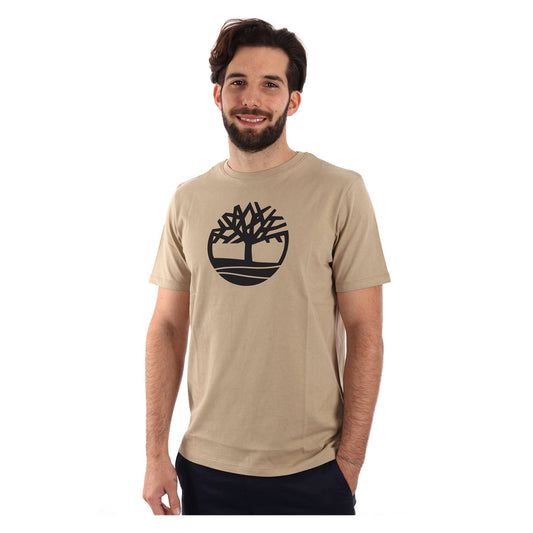 KENNEBEC RIVER Tree Logo Short Sleeve Tee Lemon Pepper