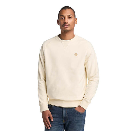 EXETER RIVER Loopback Crew Neck Sweatshirt White Smoke