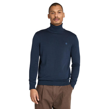 Williams River Turtle Neck Cotton Sweater