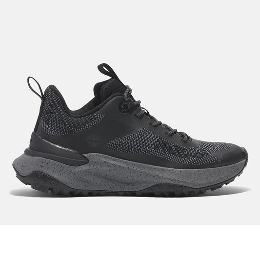 MOTION ACCESS LOW LACE UP SNEAKER BLACK KNIT