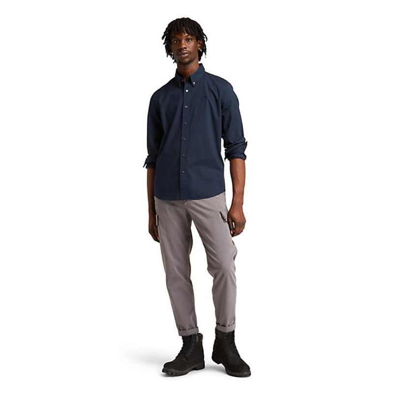 S-R LS POP STRETCH SF DARK SAPPHIRE