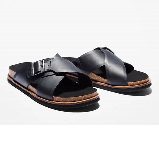 AMALFI VIBES SLIDE SANDAL Jet Black