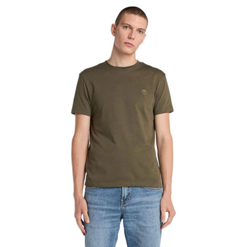DUNSTAN RIVER Short Sleeve Tee Leaf Green-Cassel Earth