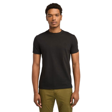 DUNSTAN RIVER Short Sleeve Tee Black-Pavement