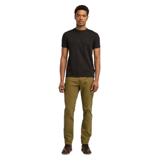 DUNSTAN RIVER Short Sleeve Tee Black-Pavement