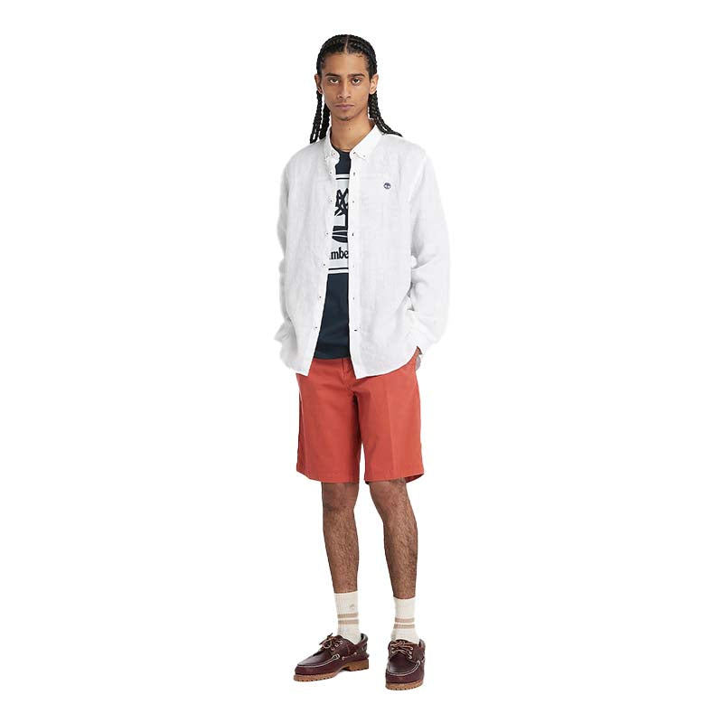 STRETCH TWILL CHINO SHORT
