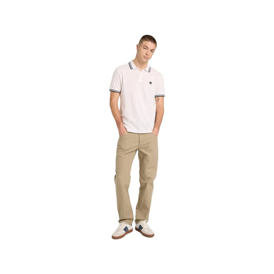 Oyster River Tipped Collar Ss Polo