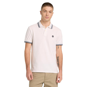 Oyster River Tipped Collar Ss Polo