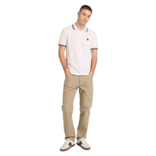 Oyster River Tipped Collar Ss Polo