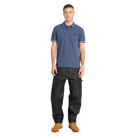Oyster River Tipped Collar Ss Polo
