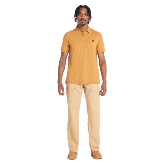Oyster River Washed Short Sleeve Polo