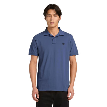Branded Collar Short Sleeve Polo