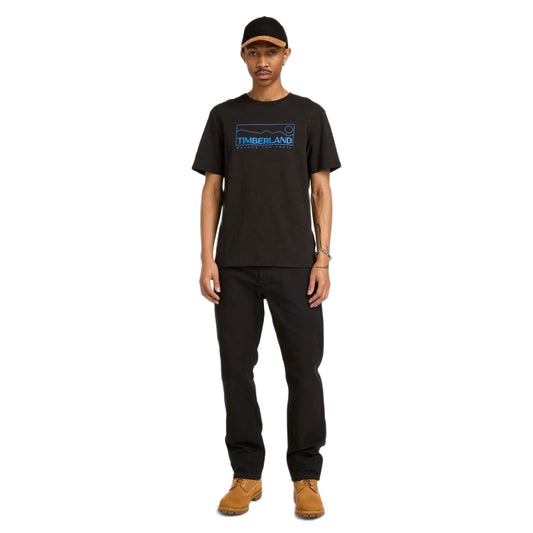 Outlined Graphic Ss Tee