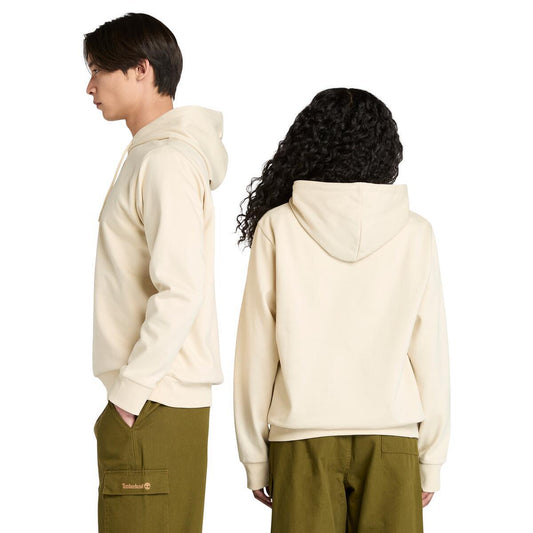 Emboridered Logo Brushback Hoodie