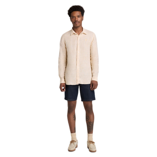 Mill Brook Linen Striped Shirt