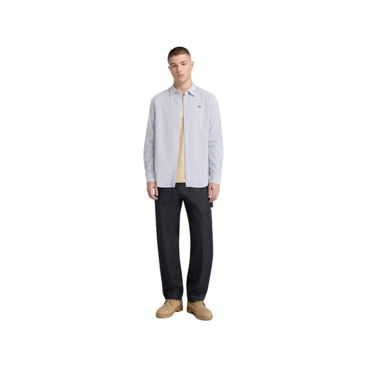 Ls Seersucker Striped Shirt (Regular)
