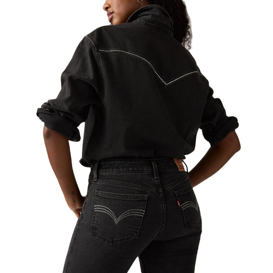 Superlow Bootcut Fit Low Rise Jeans