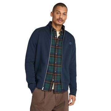 Exeter River Brushed Back Full Zip Funnel Neck