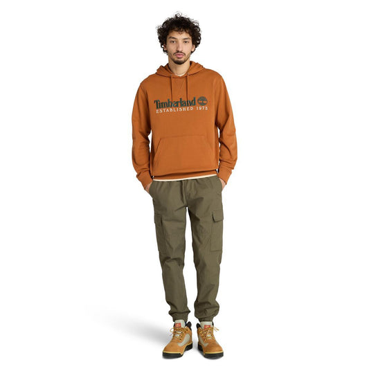 Established 1973 Embroidered Logo Loopback Hoodie