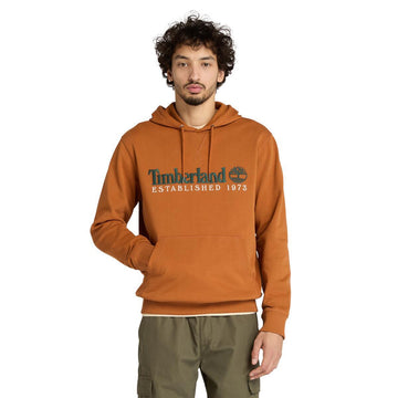 Established 1973 Embroidered Logo Loopback Hoodie