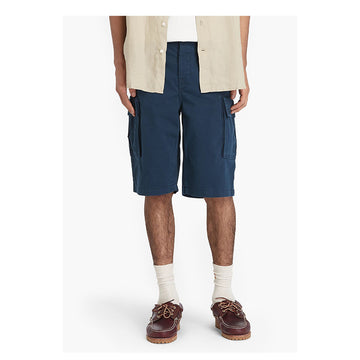 BROOKLINE Twill Cargo Short Dark Sapphire
