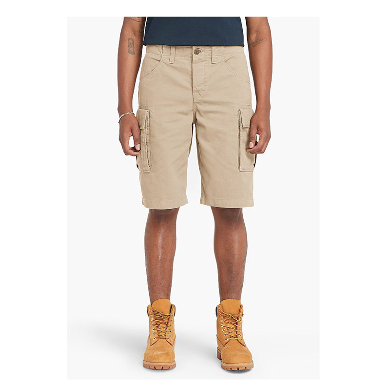 BROOKLINE Twill Cargo Short Lemon Pepper