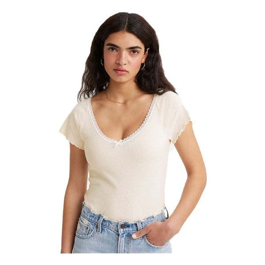 DRY GOODS VNECK TEE