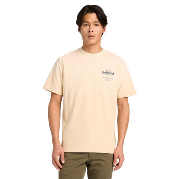 Sunfaded Back Tree Logo Graphic Hw Tee