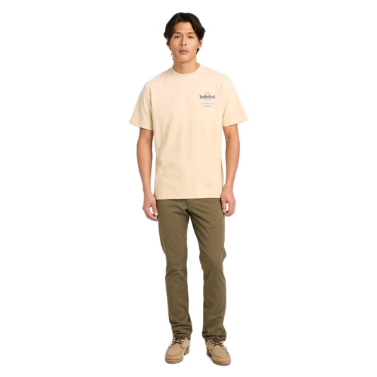 Sunfaded Back Tree Logo Graphic Hw Tee