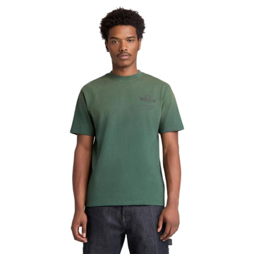 Sunfaded Back Tree Logo Graphic Hw Tee