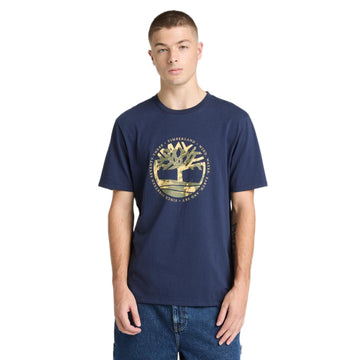Tree Logo Lake House Graphic Tee