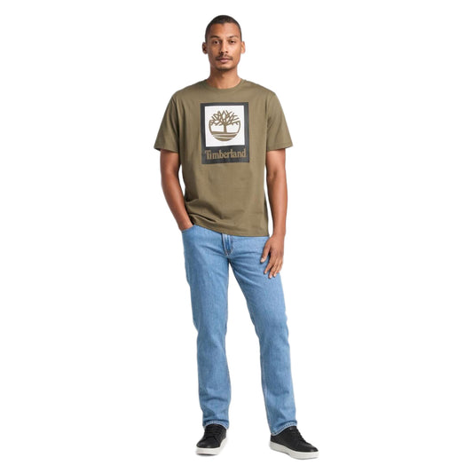 Stack Logo Colored Short Sleeve Tee