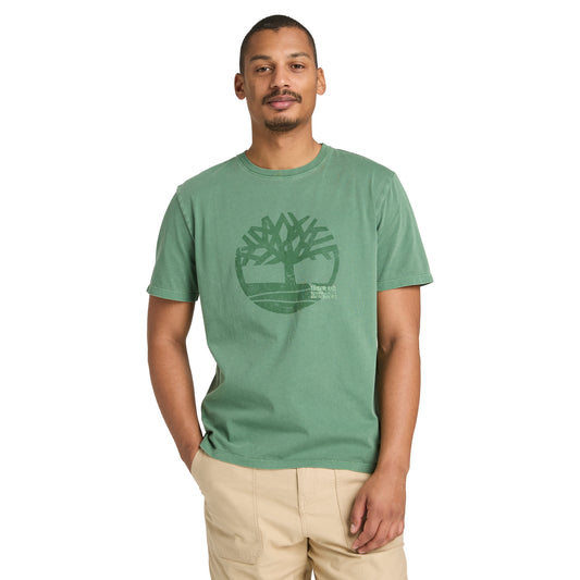 Garment Dye Logo Graphic Tee