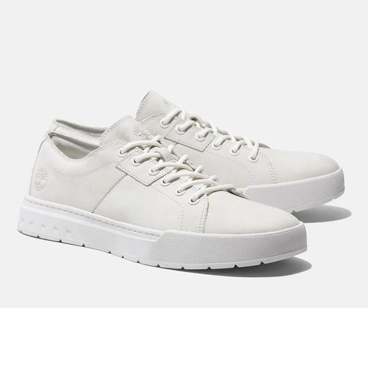 MAPLE GROVE LOW LACE UP SNEAKER WHITE NUBUCK