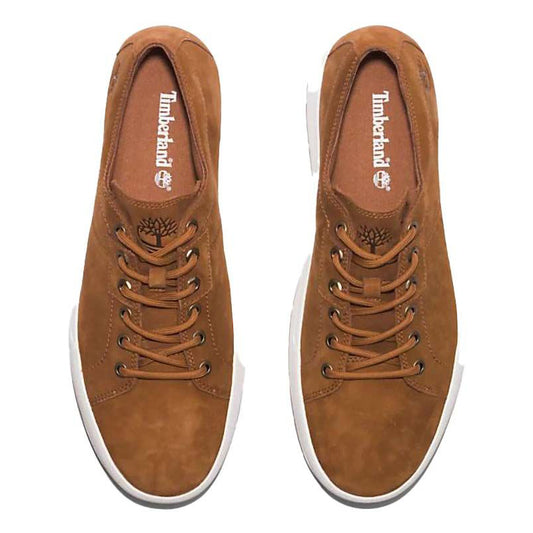 MAPLE GROVE LOW LACE UP SNEAKER RUST NUBUCK