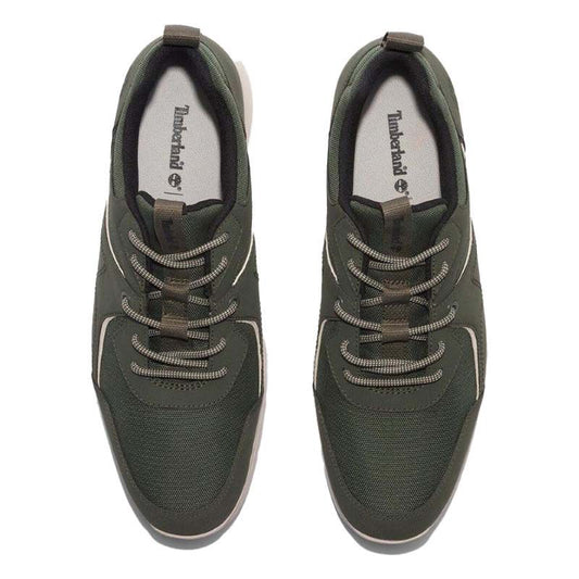 KILLINGTON LOW LACE UP SNEAKER DARK GREEN W MESH