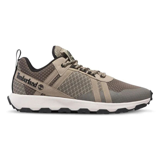 WINSOR TRAIL LOW LACE UP SNEAKER LIGHT BROWN MESH