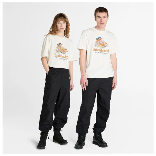 Front Boot Graphic Tee Black