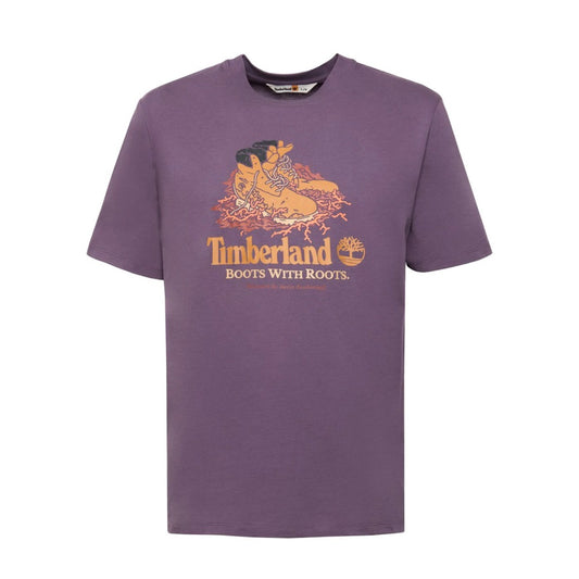 Front Boot Graphic Tee Vintage Violet