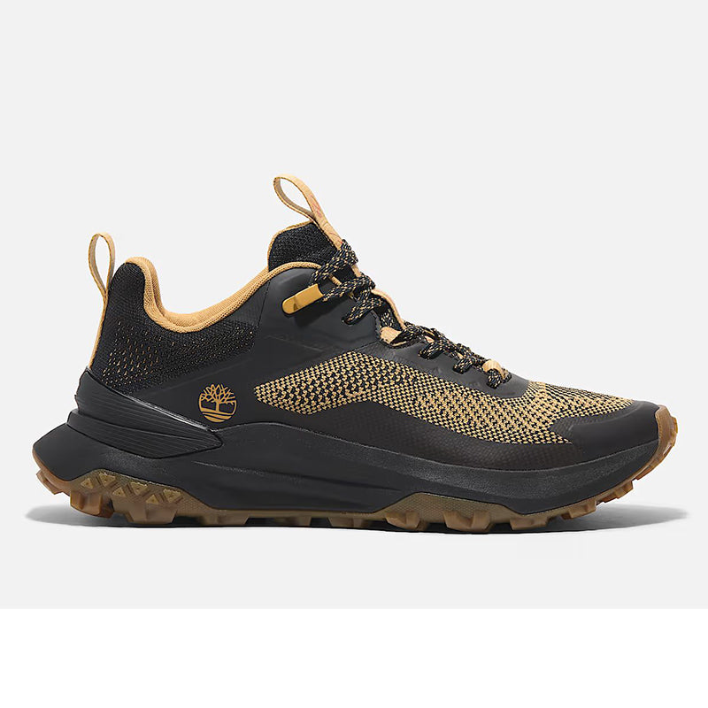 MOTION ACCESS LOW LACE UP SNEAKER WHEAT KNIT