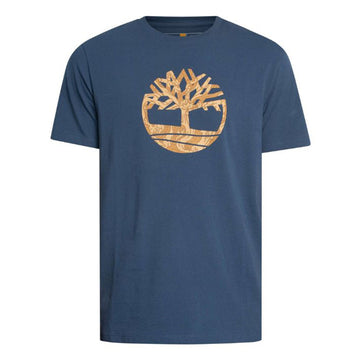 KENNEBEC RIVER Camo Tree Logo Short Sleeve Tee Dark Denim